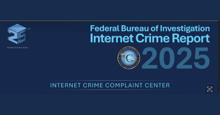 cover of FBI Report for 2025 Cyber